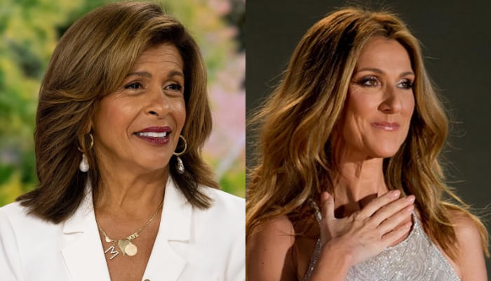 Hoda Kotb interviewed Celine Dion recently