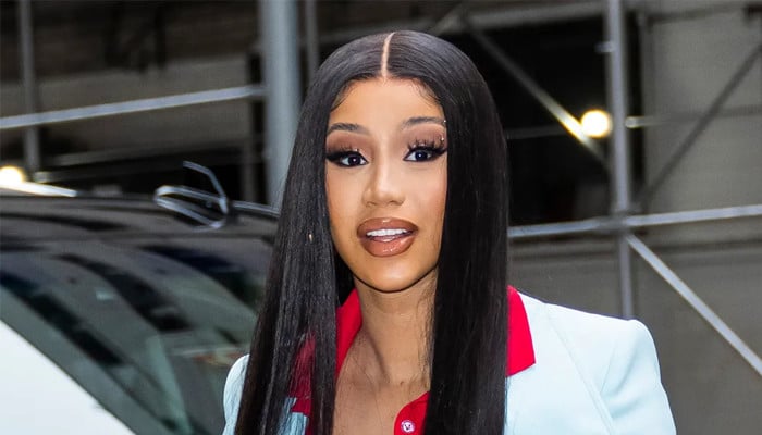 Cardi B sparks pregnancy speculations in over-sized dress