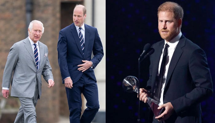 King Charles honours Prince William as Harry accepts Pat Tillman Award