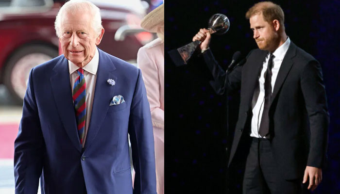 King Charles makes first public statement after Prince Harry received controversial award