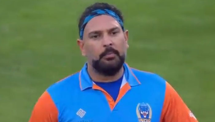 India Champions captain Yuvraj Singh. - WCL/screengrab