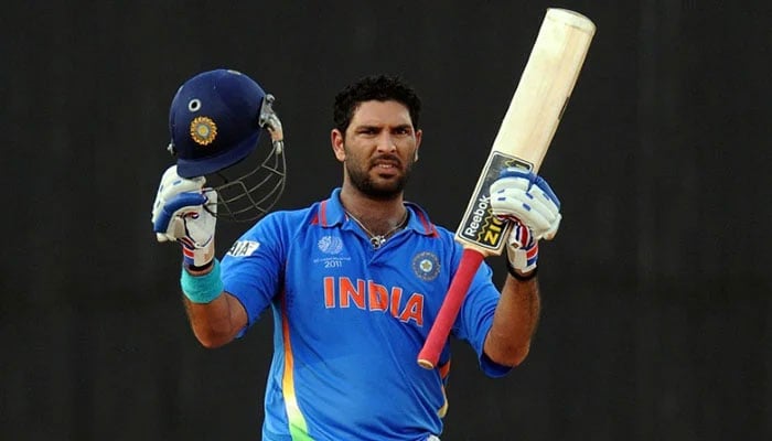 Indias former middle-order batter Yuvraj Singh. — AFP File