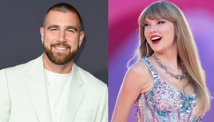 Taylor Swift, Travis Kelce prove to be power couple at Kids Choice Awards