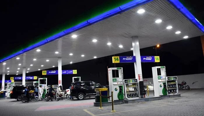 A petrol pump in the federal capital seen in this undated image. — Online/File