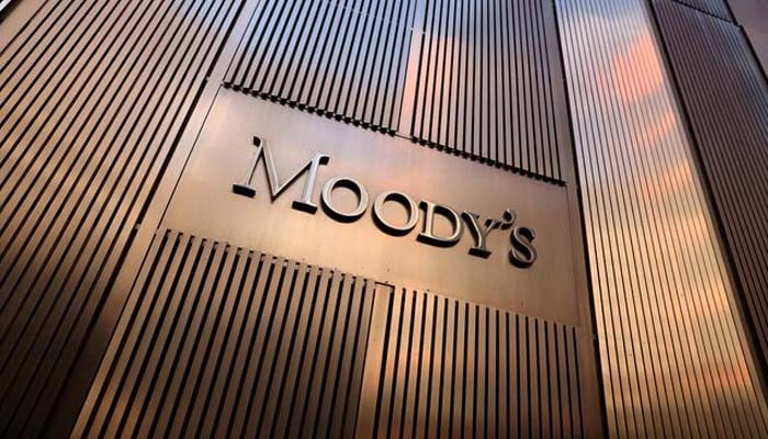 A Moodys sign on the 7 World Trade Center tower is photographed in New York August 2, 2011. — Reuters