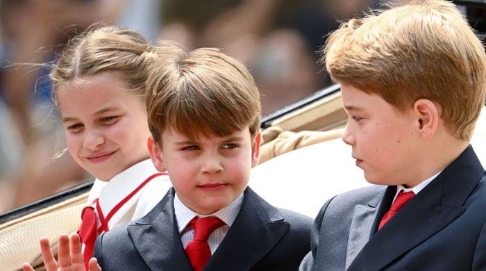 Prince Louis ‘stuck at home' as Wales children steal ‘spotlight'