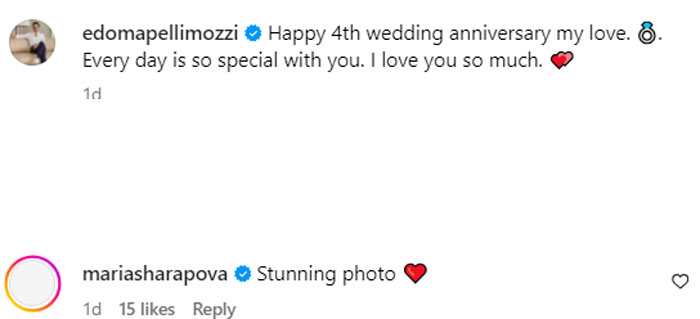 Maria Sharapova sends love to Princess Beatrice on 4th wedding anniversary