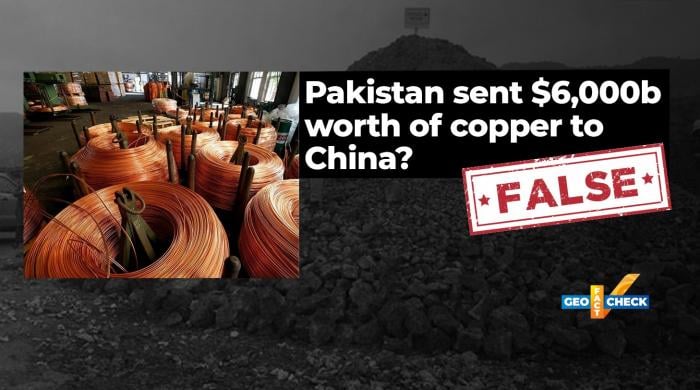 Fact-check: No, Hamid Mir did not claim Pakistan exported $6,000bn worth of copper to China