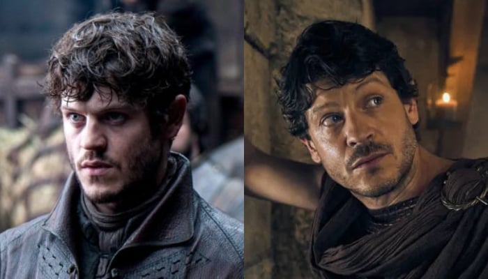 Iwan Rheon played both Game of Thrones Ramsay Bolton and Those About to Die’s Tenax