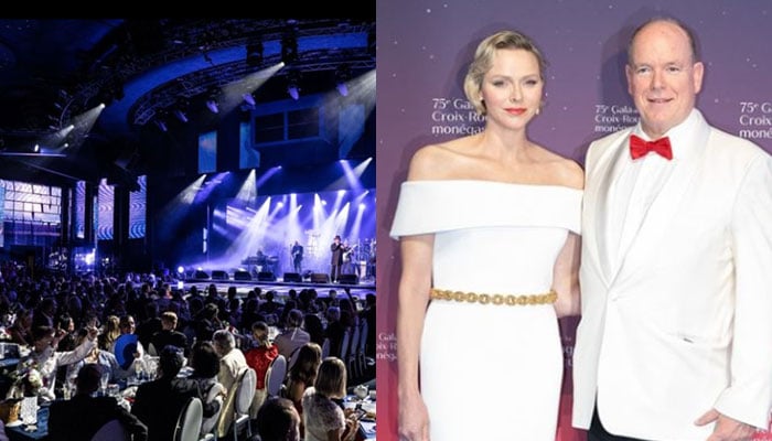 Princess Charlene, Prince Albert attend concert led by singer Jay Kay