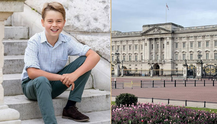 How Buckingham Palace had reacted to Prince Georges birth?