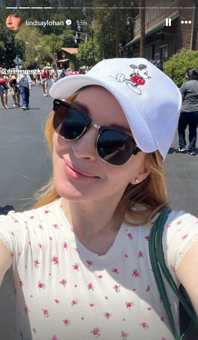 Lindsay Lohan shares insights into her one day trip to Disneyland