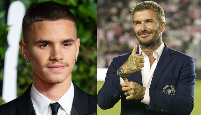 Romeo Beckham follows Davids footsteps with new tattoos