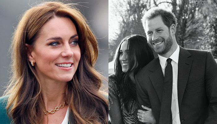 Kate Middleton copies Harry and Meghan’s signature style for George’s photo