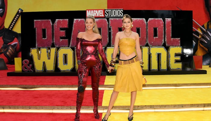 Blake Lively and Gigi Hadid dons superhero outfits for Deadpool & Wolverine afterparty