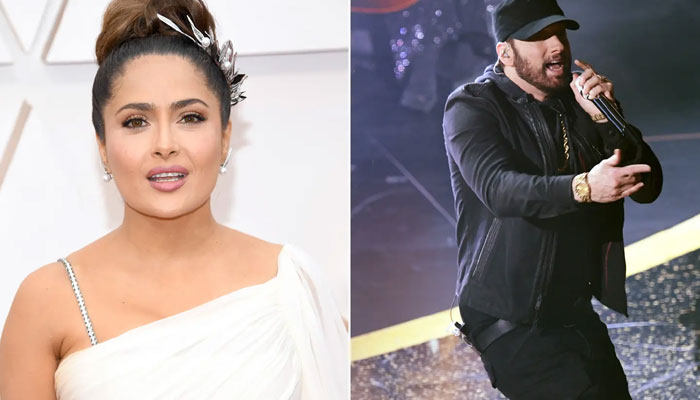 Eminem helped Salma Hayek in big way ahead of key moment