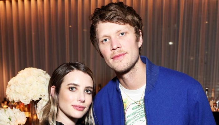 Photo: Emma Roberts turns heads with fiancé Cody John after engagement