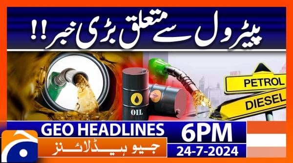 Geo News at 6 PM Headlines | 24th July 2024
