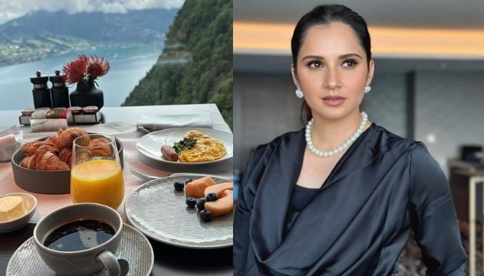 Sania Mirza shares pictures from her 24 hour trip to Switzerland. — Instagram/@mirzasaniar