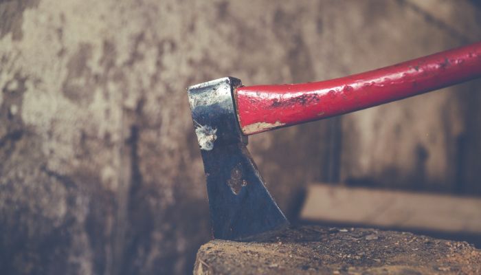 Representational image of a an axe. — Canva