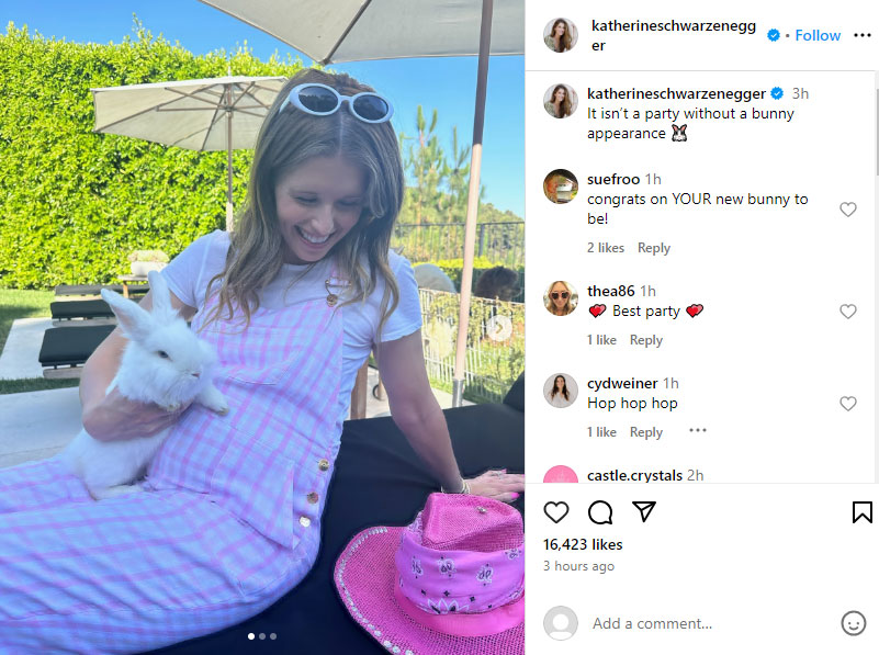 Chris Pratt posts adorable snap of pregnant wife Katherine Schwarzenegger