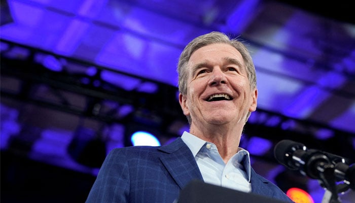 Roy Cooper endorses Kamala Harris. — Reuters/File