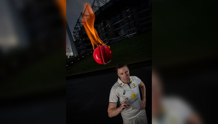 Australia vice-captain Tahlia McGrath poses with a ball. — Cricket Australia/File