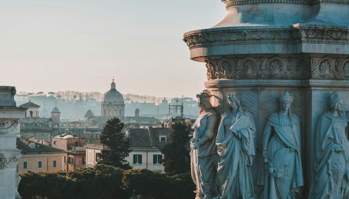 Aerial view of Rome, Italy.  —Unsplash