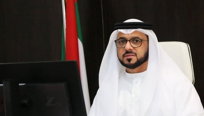 Consul General of the UAE in Karachi Bakheet Ateeq al-Remeithi. — Radio Pakistan/File