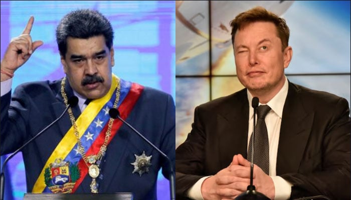 This combination of images shows Venezuelan President Nicolás Maduro (left) and Tesla CEO Elon Musk. — Reuters/Files