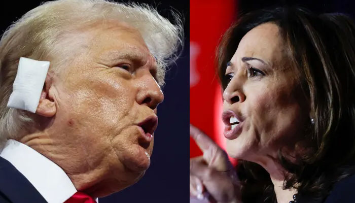 Republican presidential nominee and former US President Donald Trump (left) and US Vice President Kamala Harris.— Reuters/file