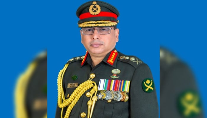 Bangladeshs army chief, General Waker-Uz-Zaman. — Bangladesh Army