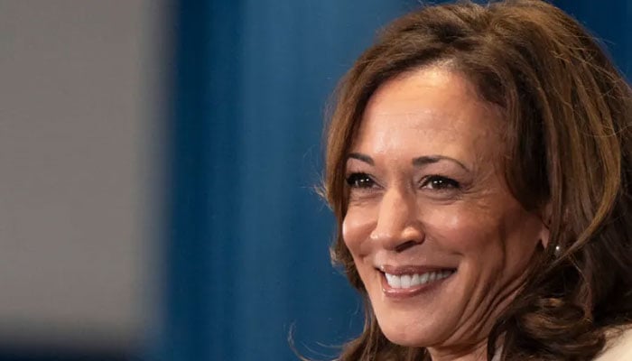 Vice President Kamala Harris at a campaign event in Fayetteville, North Carolina on July 18, 2024. — AFP