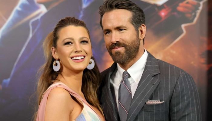 Blake lively adds floral touch to Deadpool mask at home