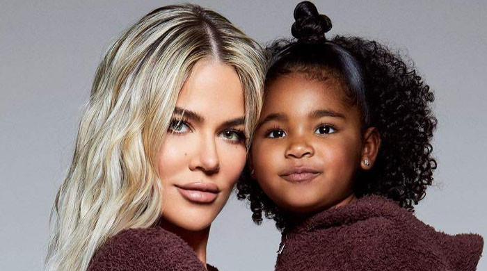 Khloe Kardashian shares sweet video of daughter flaunting her makeup skills