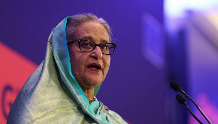 Former Bangladeshi prime minister Sheikh Hasina Wajid.— Reutes/file