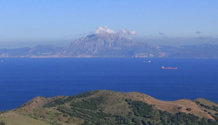 The Strait of Gibraltar pictured from Spain, where the remains of the Barbary corsair were discovered. — Unsplash/File