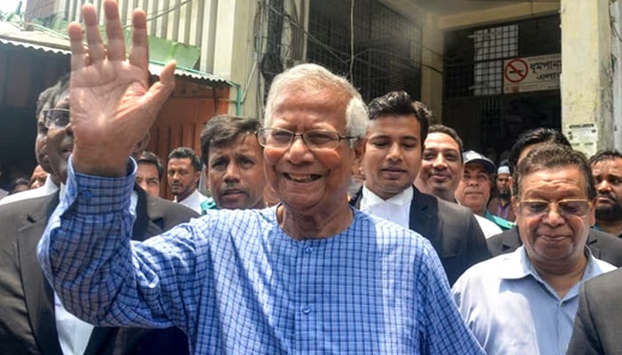 Bangladeshs Nobel Laureate Muhammad Yunus in this undated photo. — AFP