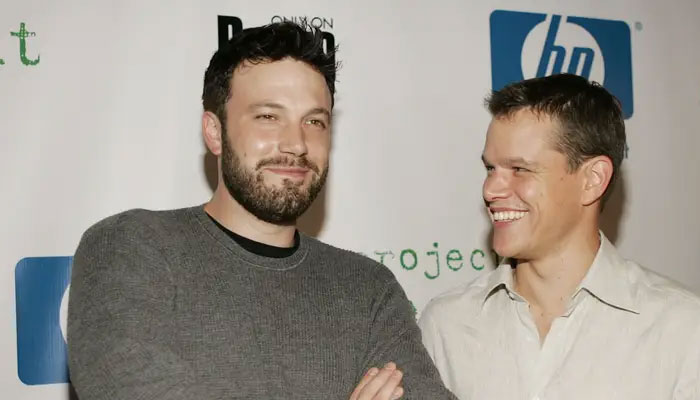 Matt Damon makes Ben Affleck laugh as divorce looms