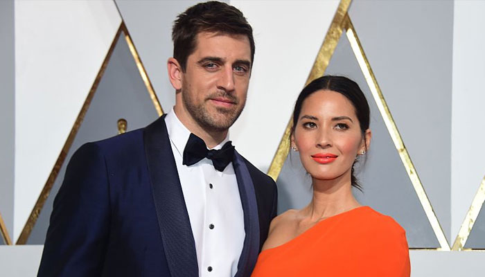 Aaron Rodgers shuts down rumors ex Olivia Munn caused family fued