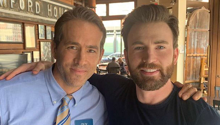 Chris Evans reacts to Ryan Reynolds BEST gift