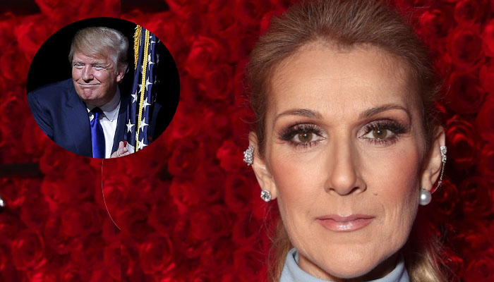 Celine Dion criticises Donald Trumps unauthorized move