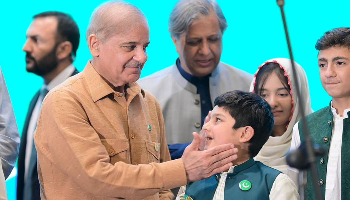 Prime Minister Shehbaz Sharif celebrate the brilliant and talented youth of Pakistan on International Youth Day on August 12, 2024. — X/@pmln_org