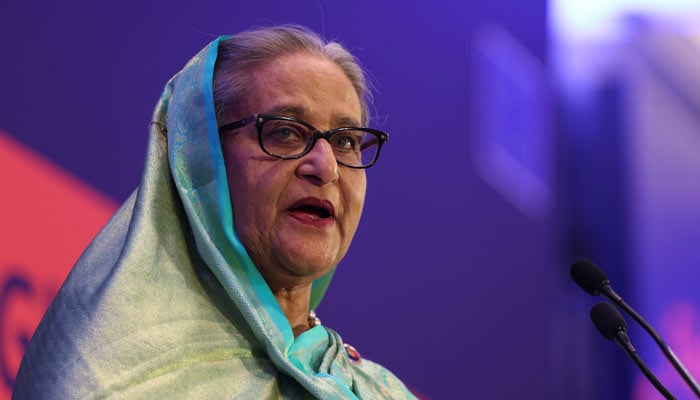 Former Bangladesh Prime Minister Sheikh Hasina hints at US involvement in her resignation. —Reuters