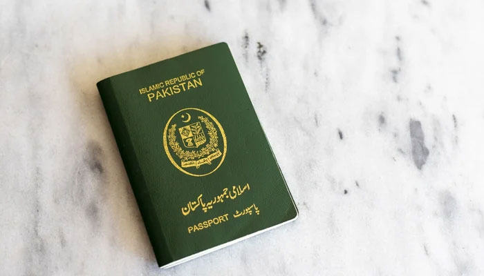 An undated image of the Pakistani passport. — X/@visafoto_com/File