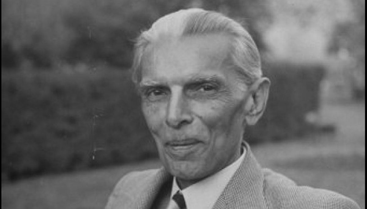 A photograph of Pakistans founding father Quaid-i-Azam Muhammad Ali Jinnah. — PID/File