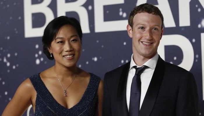 Mark Zuckerberg with his wife Priscilla Chan. — Reuters/File