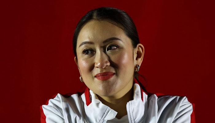 Paetongtarn Shinawatra, 37, the Pheu Thai Party's most visible candidate for prime minister, looks on during the election campaign in Thailand's Ubon Ratchathani province, February 17, 2023. — Reuters