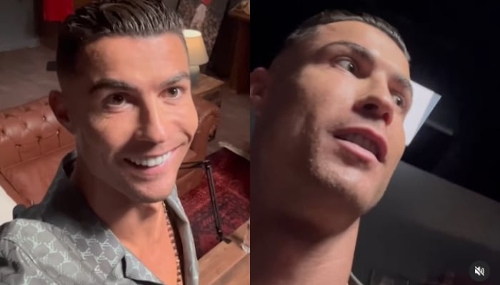 A combination of images shows Al Nassr striker Cristiano Ronaldo. — Instagram/@cristiano/Screengrab