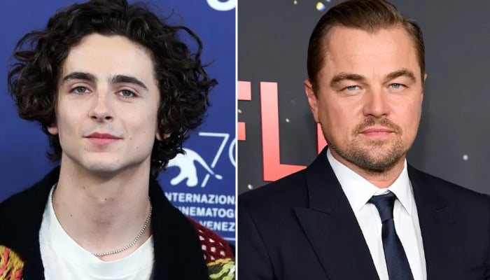 Photo: Timothee Chalamet competing with Leonardo Di Caprio: Source